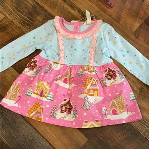 Sweet Gingerbread Tunic size 6-12 months
